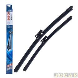 Palheta do limpador do para-brisa - Bosch - <b>Volkswagen up! MPI 1.0 12V Flex 4P de 2019 at 2021</b> - up! 2014 at 2021 - 24/16 - 600mm/400mm - Aerofit SD - dianteira - par - SD9 - 3397016124