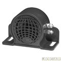 Sirene para alarme - Hella - de marcha r - bi-volt 12/24V - 110dB - 5,5W - preta - cada (unidade) - 3SL009148141