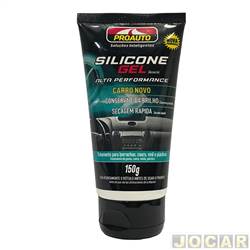 Silicone - Proauto - gel - 150g - perfume de carro novo - cada (unidade) - 709756