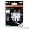 Lmpada automotiva - Osram - 2 polos LED - pino- 7528DWP 12V 1,7W - 6000K - Blister - par - 7017013