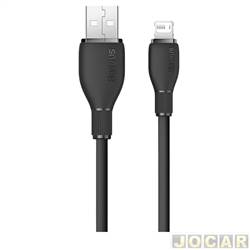 Cabo para celular - Quality Life Eficient Work - base on user - preto - cada (unidade)