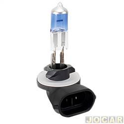 Lmpada do farol principal - Shocklight - <b>Chevrolet Onix Hatch Effect 1.4 8V SPE/4 cmbio manual Flex 4P de 2014 at 2016</b> - H27W/2 - 12V - 27W - super branca - cada (unidade) - 709887