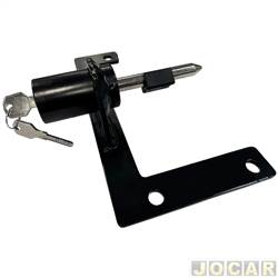 Trava de segurana - Monter lock - <b>Volkswagen Fox 1.0 TEC 8V Total Flex 2P de 2012 at 2014</b> - Gol/Voyage/Saveiro 2009 at 2016 - Fox 2003 at 2014 - Polo 2003 at 2013 - cada (unidade) - M102 (K14)