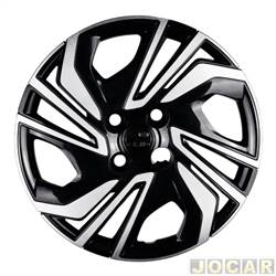 Calota aro 14 Chevrolet - Grid - Chevrolet Onix Hatch RS 1.0 Turbo 12V cmbio automtico Flex 4P de 2021 em diante - Onix/Onix Plus 2020 em diante - cada (unidade) - 381CA-PBP-U