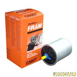 Filtro de combustvel - Fram - <b>Renault Laguna Hatch Privilege V6 3.0 24V 4P de 2002 at 2003</b> - Renault Laguna 2.0 8V/3.0 24V - 1994 at 1997 - cada (unidade) - G5607