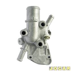 Vlvula termosttica - MTE-Thomson - <b>Fiat Palio Hatch EX 1.0 mpi 2P de 1998 at 2000</b> - Palio ED/EDX/EL/EX 1.0/1.5 1996 at 2000 - com ar condicionado - 2 furos - cada (unidade) - VT251.87