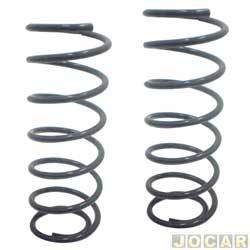 Mola de suspenso - Fama (antiga Aliperti) - <b>Ford Ka GL Class 1.0 mpi de 2004 at 2007</b> - Ka 1997 at 2007 - dianteiro - par - AL-099