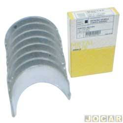 Bronzina da biela - Metal Leve - <b>Fiat Dobl HLX 1.8 8V Flex de 2006 at 2009</b> - Corsa 1.0/1.4/1.6 1994 at 2002 - Palio/Strada/Doblo - 1.8  - cada (unidade) - SBB-271-J-0.25