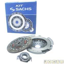 Kit de embreagem - Sachs - <b>Fiat Palio Hatch EX 1.0 mpi 4P de 1998 at 2000</b> - Palio EP/EX 1.0 - 1996 at 2000 - 20 estrias - jogo - 6564