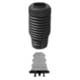 Kit do amortecedor dianteiro - RC Borrachas - Ford Fiesta Hatch S Plus 1.0 8V Flex 4P - Rocam de 2013 at 2014 - Fiesta 1.0 2003 em diante - sem coxim - sem rolamento - cada (unidade) - 339ST