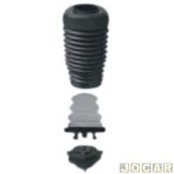 Kit do amortecedor dianteiro - RC Borrachas - <b>Ford Fiesta Hatch Class 1.6 8V 4P de 2002 at 2004</b> - Fiesta 1.6 (supercharger 1.0) 2003 em diante - EcoSport 1.0 2003 at 2006 - completo - sem rolamento - cada (unidade) - 341ST