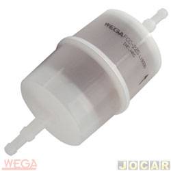 Filtro de combustvel - Wega filtros - Gol 1.0/1.6 CHT 1990 at 1995 - com carburador - cada (unidade) - FCC225