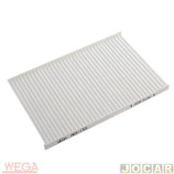 Filtro da cabine - Wega Motors - <b>Chery Celer Hatch 1.5 16V  Flex 4p de 2015 at 2018</b> - Celer 1.5 16V Flex 2012 at 2018 - cada (unidade) - AKX1701