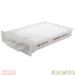Filtro da cabine - Wega Motors - <b>JAC Motors J2 Hatch 1.4 16V jetflex 4P de 2013 at 2016</b> - J2 1.4 16V 2012 at 2016 - cada (unidade) - AKX1772