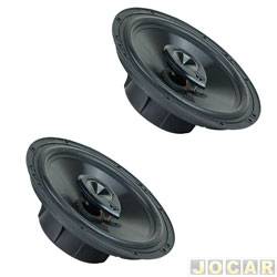 Alto-falante - Hinor - Triaxial 6" 140W City Black - par - 32007