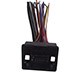 Conector adaptador para rdio - Chevrolet Onix Hatch LS 1.0 8V SPE/4 cmbio manual Flex 4P de 2012 at 2016 - Cobalt/Onix/Prisma/Spin - cada (unidade)
