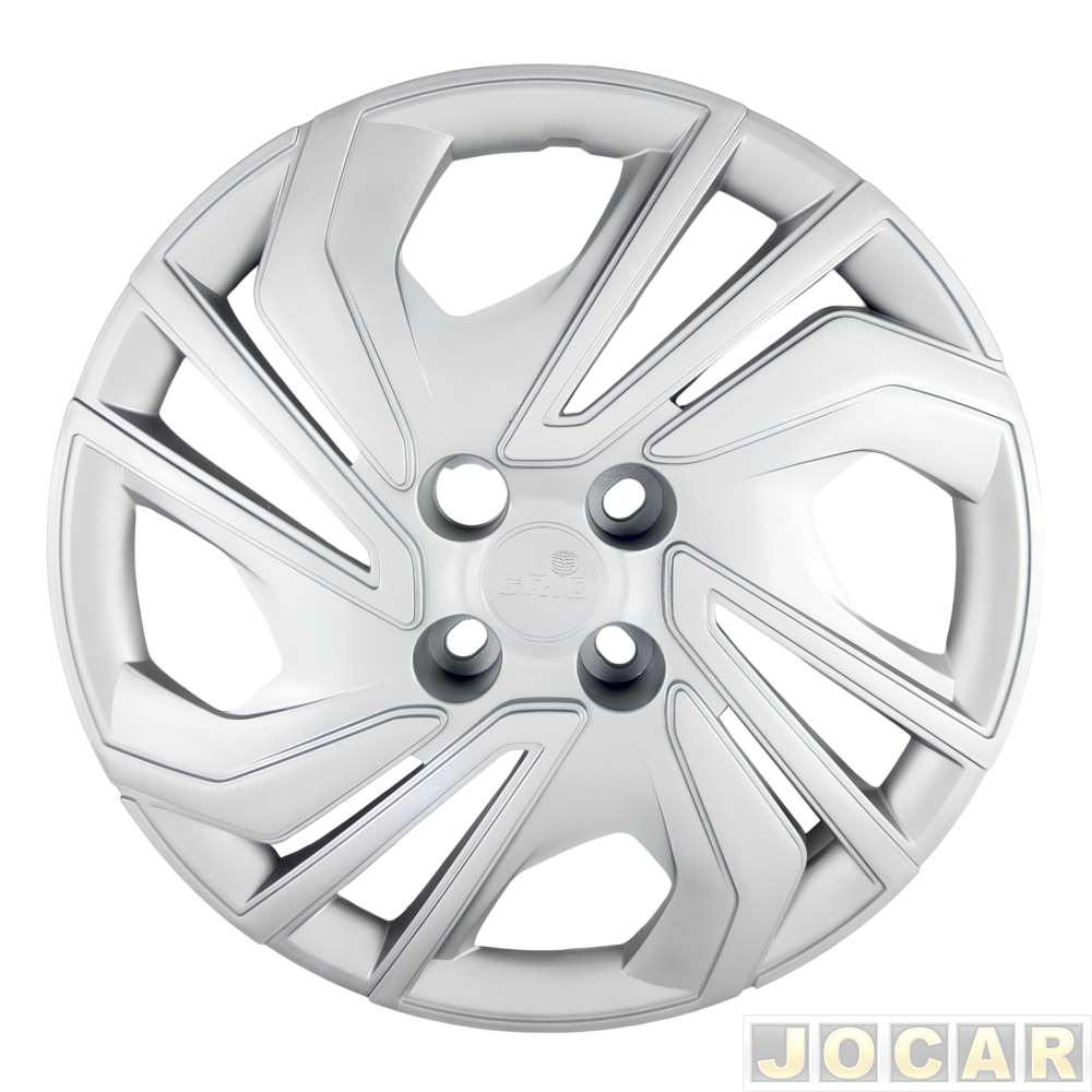 Calota aro 14 Chevrolet - Grid - Onix hatch/Prisma/Joy/Joy Plus 2013 até 2019 - cada (unidade) - 382CB-PTA-U