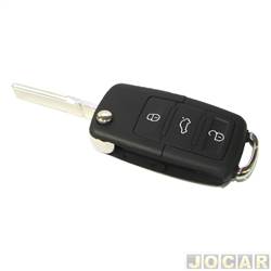 Chave Canivete - Ori - <b>Volkswagen Polo Hatch 1.6 Mi 8V I-Motion Total Flex 4P de 2009 at 2014</b> - Polo/Fox 2003 at 2022 - cada (unidade) - 1182