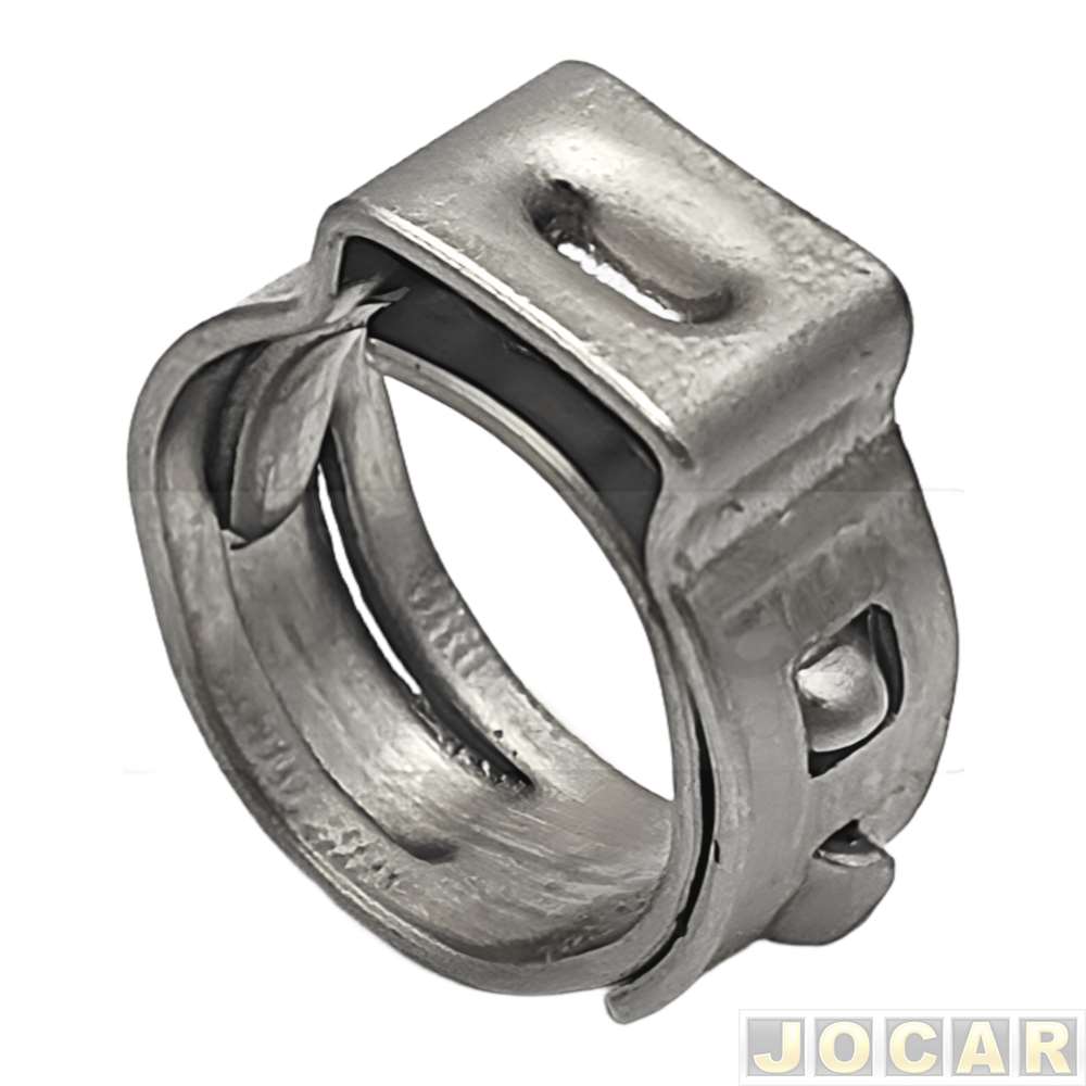 Abraçadeira bomba de combustível - metálica - 9mm x 5mm x 8.7 - aço inox - cada (unidade)
