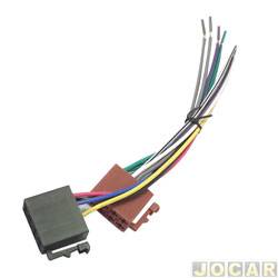 Conector adaptador para rdio - Femea - com 16 vias - cada (unidade)