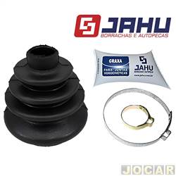 Kit reparo junta homocintica - Jahu - <b>Fiat Palio Hatch EX 1.0 mpi 4P de 1998 at 2000</b> - Palio/Weekend/Siena 1.0/1.3 1996 at 2000 - lado roda - sem abs - cada (unidade) - 63318-8