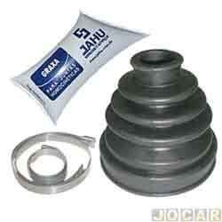 Kit reparo junta homocintica - Jahu - <b>Fiat Ducato Van Combinato 2.8 JTD de 2005 at 2009</b> - Ducato 1997 at 2018 - lado cmbio - aro 15/16 - encaixe trizeta - cada (unidade) - 68630-6