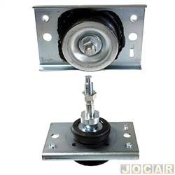 Coxim do cmbio - Drivetec - <b>Renault Master Minibus L2H2 2.8dTi 3P de 2002 at 2004</b> - Master 2.8 16v 2002 at 2004 - lado do motorista - cada (unidade) - 72737