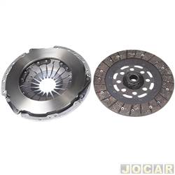 Kit de embreagem - Mecarm - Punto 1.4 16v 2010 em diante - dimetro 216mm - 20 estrias - sistema usa atuador - jogo - 28836