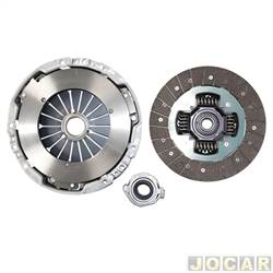 Kit de embreagem - ROC - <b>Fiat Ducato Van Combinato 2.8 JTD de 2005 at 2009</b> - Jumper/Boxer/Ducato 2.8 2006 at 2009 - 242mm - 21 estrias - jogo - 72440
