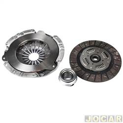 Kit de embreagem - Mecarm - <b>Mitsubishi Pajero TR4 4X2-MT 2.0 16V Flex 4P de 2009 at 2015</b> - Pajero TR4 2003 at 2015 - dimetro 215mm - 20 estrias - jogo - 29207