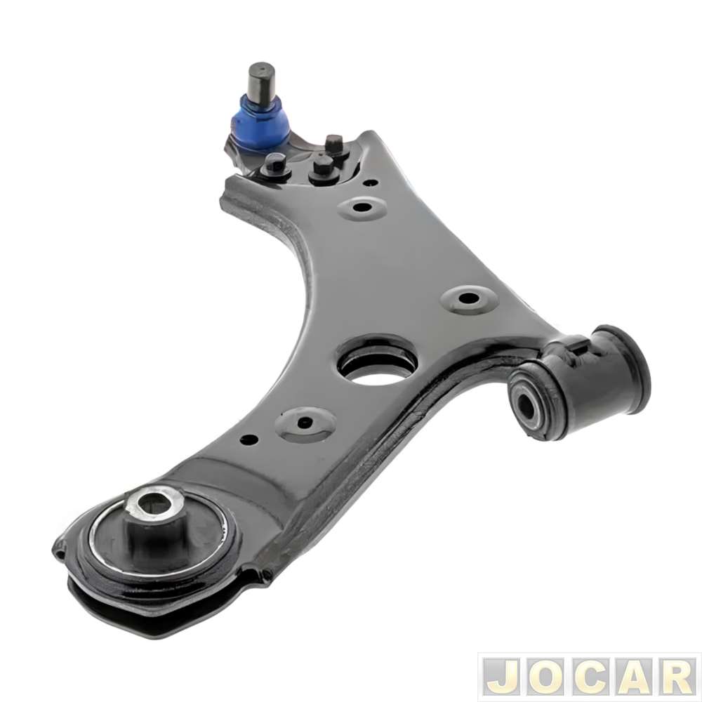 Bandeja da suspensão - Perfect - Toro/Renegade 4X4 2.0 16V 2016 em diante - com pivô - pino de 19mm - dianteira - inferior - lado do motorista - ca...
