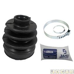 Kit reparo junta homocintica - Jahu - <b>Mitsubishi L-200 Cabine Simples CS 4X2 2.5 Turbo diesel de 1992 at 1995</b> - L-200 1991 at 1999 - lado cmbio - cada (unidade) - 47877-2