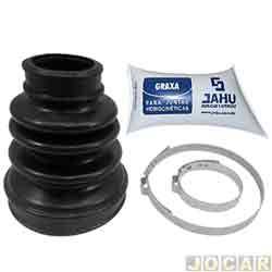 Kit reparo junta homocintica - Jahu - <b>Peugeot 207 Hatch XR 1.4 8V Flex 4P de 2008 at 2014</b> - C3 2003 at 2012 - 207 2008 at 2015 - 208 2012 at 2016 - lado cmbio - lado do passageiro - cada (unidade) - 55363-9