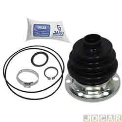 Kit reparo junta homocintica - Jahu - <b>Fiat Idea Essence Dualogic Plus 1.6 16V Flex de 2012 at 2016</b> - Palio/Weekend/Idea/Dobl 2009 at 2016 - lado cmbio - direito e esquerdo - cada (unidade) - 57523-5