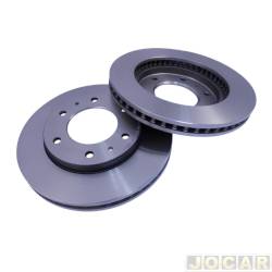 Disco de freio - Fremax - <b>Mitsubishi Pajero Dakar HPE 4X4-AT 3.5 V6 Flex 4P de 2012 at 2015</b> - L-200 2003 at 2020 - Pajero Dakar 2009 at 2016 - ventilado - 294mm - 6 furos - dianteiro - par - BD7019