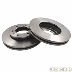 Disco de freio - Fremax - <b>Ford Ranger Cabine Simples XLS 4X2 2.5 16V cmbio manual Flex de 2012 at 2016</b> - Ranger 2012 at 2023 - ventilado - 6 furos - 302mm - sem cubo - dianteiro - par - BD7916