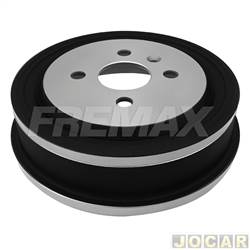 Tambor de freio - Fremax - <b>Chevrolet Corsa Pick-up 1.6 MPFI de 1999 at 2003</b> - Astra 1999 at 2011 - Meriva 2002 at 2012 - traseiro - par - BD8063