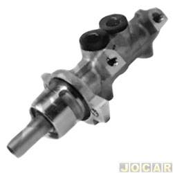Cilindro mestre do freio - ROC - <b>Renault Master Minibus 16 lugares L2H2 2.5dCi 16V 3P de 2004 at 2009</b> - Master 2.5 2001 at 2009 - sem ABS - cada (unidade) - 26686