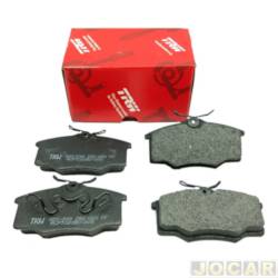 Pastilha do freio - TRW - <b>Chevrolet Corsa Hatch Wind 1.0 MPFI 4P de 1999 at 2002</b> - Gol 1996 at 2012 - Kadett 1996 at 1998 - Parati 1997 at 2009 - Corsa 1996 at 2002 - dianteiro - jogo - RCPT02080