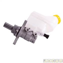 Cilindro mestre do freio - Bosch - <b>Jeep Renegade PCD 4X2 1.8 16V cmbio automtico Flex de 2016 at 2021</b> - Renegade 2014 at 2021 - com reservatrio - para modelos com cmbio automtico - cada (unidade) - CM9119CR-0204819119