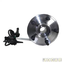 Cubo de roda - Perfect - <b>Ford Ranger Cabine Simples XLS 4X4 2.8 Turbo-IC diesel de 2003 at 2006</b> - Ford Ranger 2005 at 2009 - com rolamento forjado 4x4 com abs 5 furos - dianteiro - cada (unidade) - CDRD0023