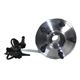 Cubo de roda - Perfect - Ford Ranger Cabine Simples XL 4X4 3.0 Turbo-IC PowerStroke diesel de 2005 at 2009 - Ford Ranger 2005 at 2009 - com rolamento forjado 4x4 com abs 5 furos - dianteiro - cada (unidade) - CDRD0023