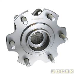 Cubo de roda - Perfect - <b>Mitsubishi Pajero Full 4X4-AT HPE AWC-R 3.8 V6 gasolina 2P de 2009 em diante</b> - Pajero Full 3.2/3.8 2007 at 2017 - com rolamento 6 furos - 33 dentes - traseiro - lado do passageiro/motorista - cada (unidade) - CDRT0136