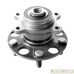 Cubo de roda - ROC - <b>Honda Civic Sedan LXL C-MT 1.8 16V Flex 4P de 2009 at 2011</b> - New Civic 2007 em diante - C/ ROLAMENTO - C/ABS - 5 FUROS - traseiro - cada (unidade) - 71755