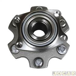 Cubo de roda - ROC - <b>Mitsubishi Pajero Full 4X4-AT HPE AWC-R 3.8 V6 gasolina 2P de 2009 em diante</b> - Pajero Full 2007 em diante - C/ ROLAMENTO - traseiro - cada (unidade) - 72040