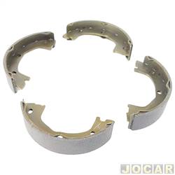 Sapata de freio - ROC - Iveco Daily 3.0 16V EURO3 MOTOR F1C 2008 em diante - MODELO MENOR - 170 X 45MM - SIST. BREMBO - traseira - jogo - 71196