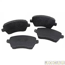 Pastilha do freio - TRW - <b>Renault Duster Expression 4X2 1.6 16V SCe Flex 4P de 2016 at 2020</b> - Duster/Oroch 2011 em diante - Captur 2017 at 2021 - motores 1.6 - sistema TRW - dianteiro - jogo - RCPT13870