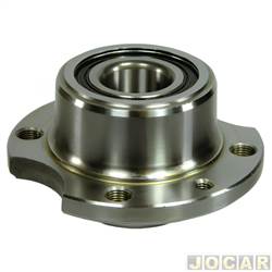 Cubo de roda - Nakata - Fiat Palio Hatch 1.8R Flex 4P de 2007 at 2010 - Stilo 1.8/2.4 2002 at 2010 - Siena 1.0/1.8 2002 at 2012 - com rolamento - para modelos sem ABS - 4 furos - traseiro - cada (unidade) - NKF8060