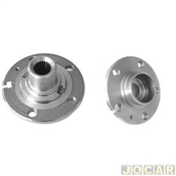 Cubo de roda - IMA - <b>Volkswagen CrossFox 1.6 8V I-Motion Total Flex 4P de 2012 at 2014</b> - Fox 1.0/1.6 2003 at 2018 - sem rolamento - para modelos sem ABS - 22 dentes - dianteiro - cada (unidade) - NKF 8067
