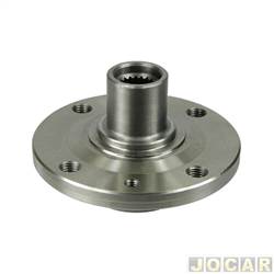 Cubo de roda - Nakata - <b>Renault Clio Hatch Privilge 1.0 16V Hi-Flex 4P de 2005 at 2008</b> - Clio 1.0 1999 at 2016 - sem rolamento - para modelos sem ABS - 21 dentes - dianteiro - cada (unidade) - NKF 8084